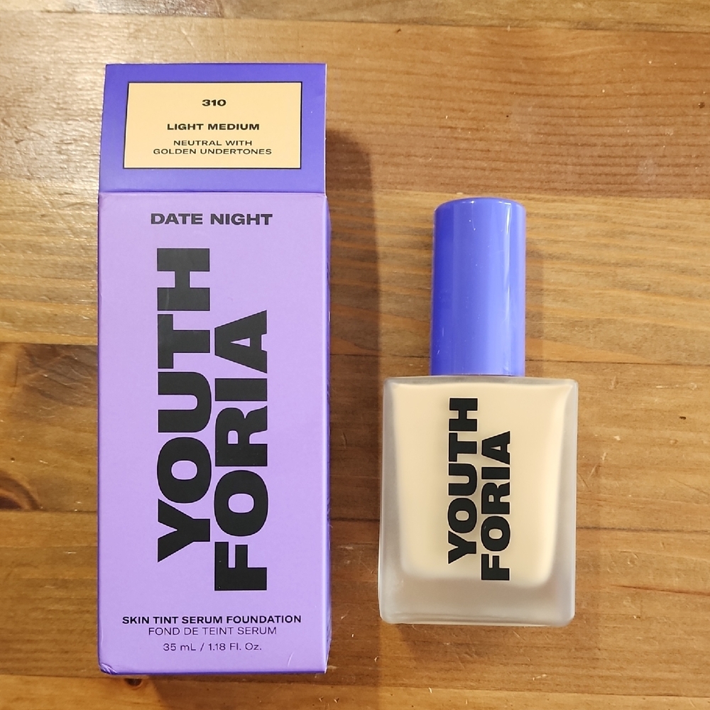 NEW Youth Foria Date Night Skin Tint Serum Foundation - color 310